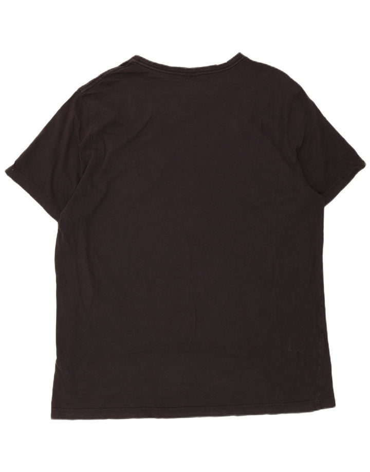 Puma Herre Grafisk T-Shirt Top XL Sort Bomuld