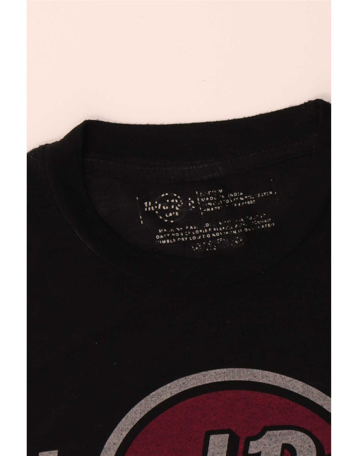 Hard Rock Cafe Herre München Grafisk T-Shirt Top Medium Sort