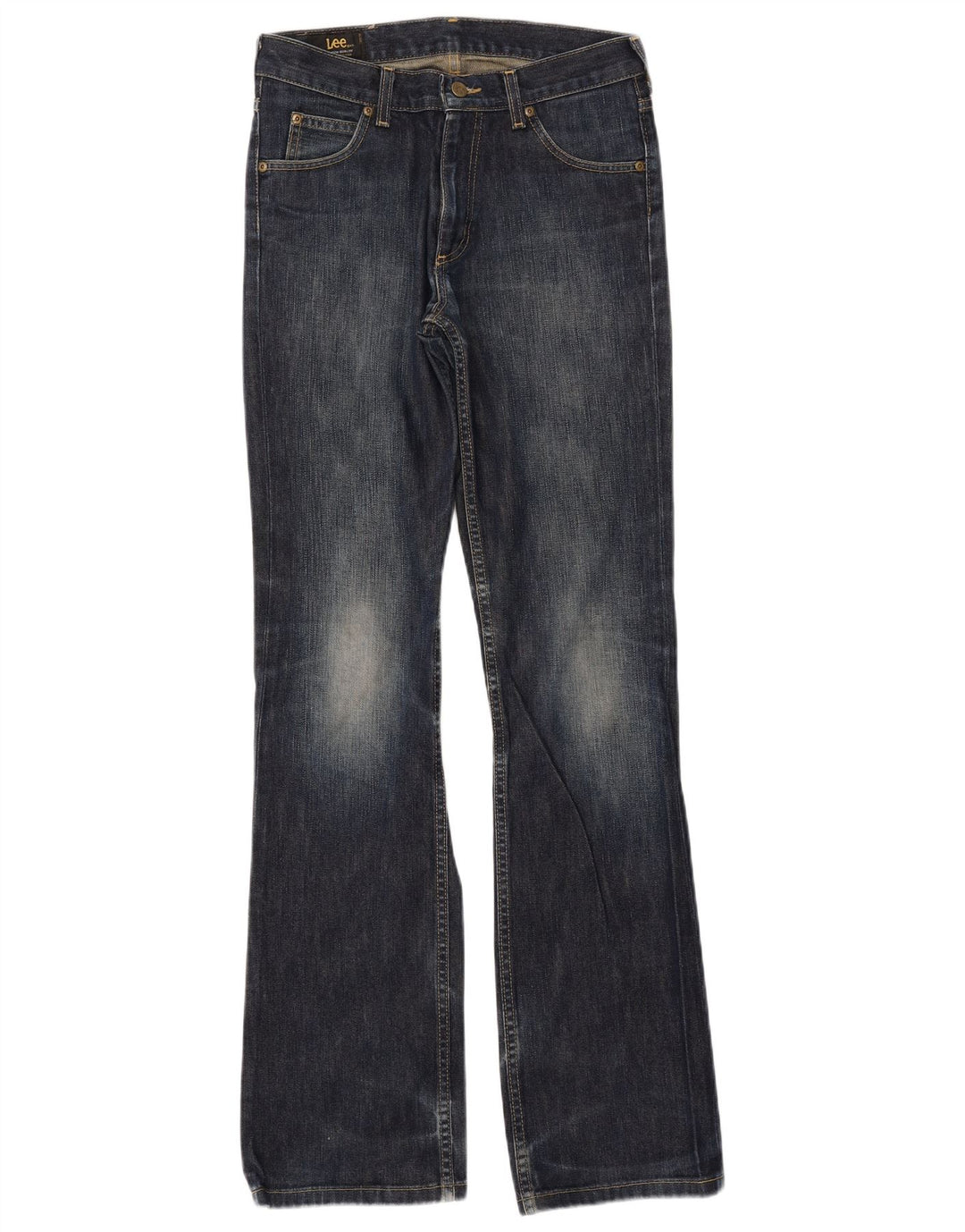 Lee Dame REED Bootcut Jeans W29 L34 Marineblå Bomuld