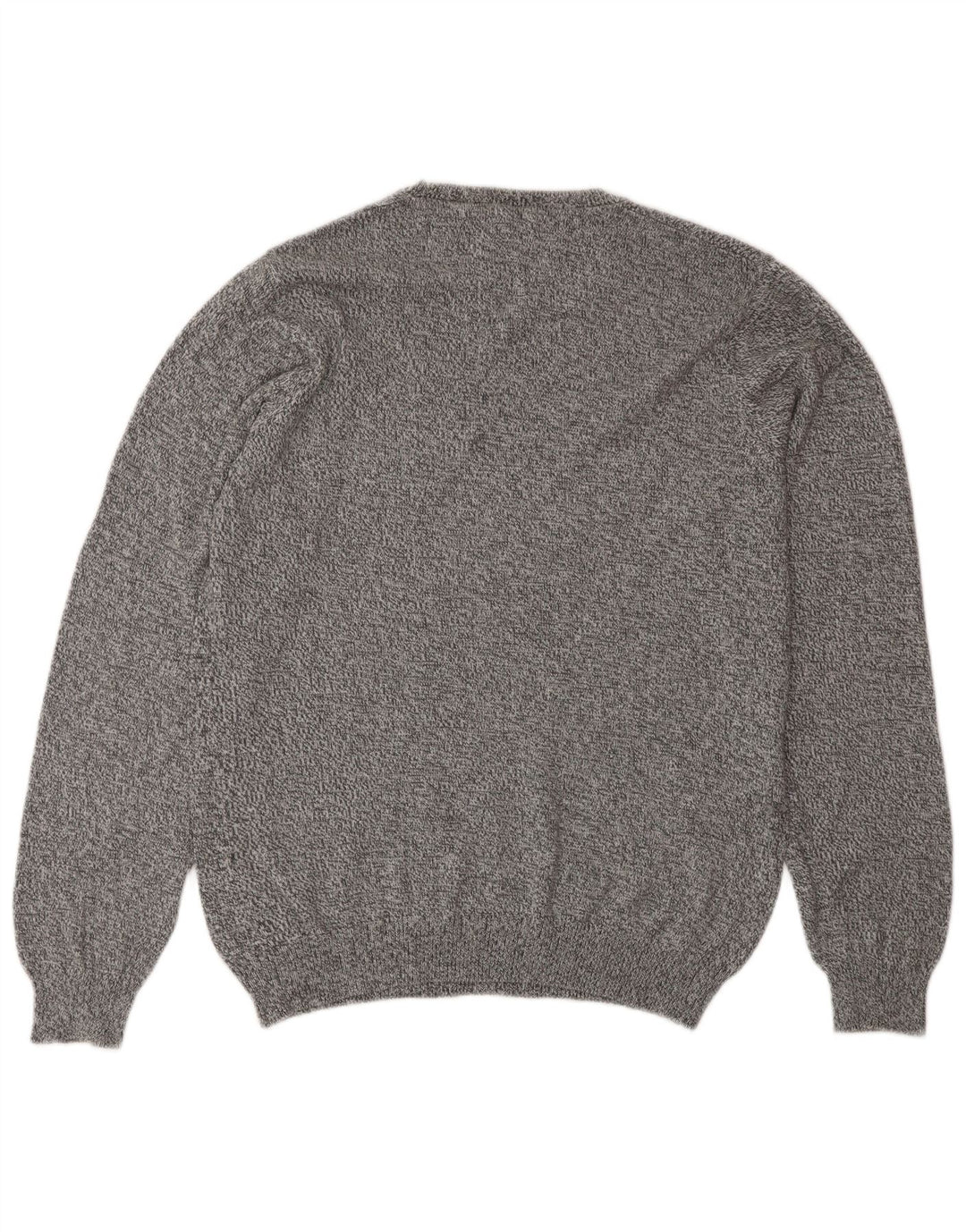 Marks & Spencer Herre sweater med rund hals, lille grå flækket