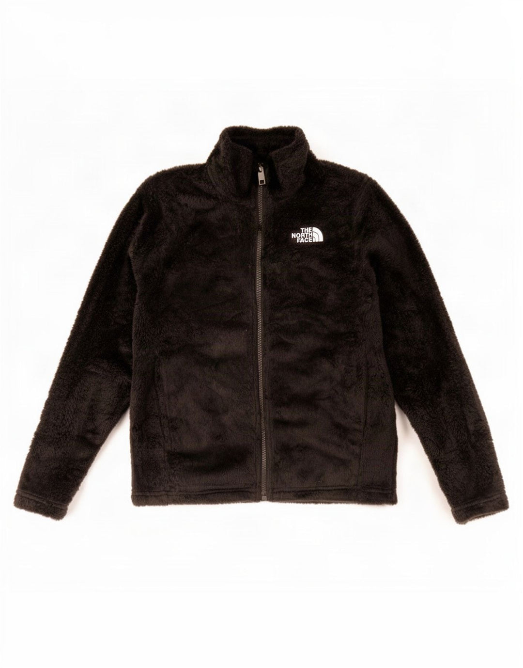 The North Face Girls Fleecejakke 9-10 År Medium Sort Polyester
