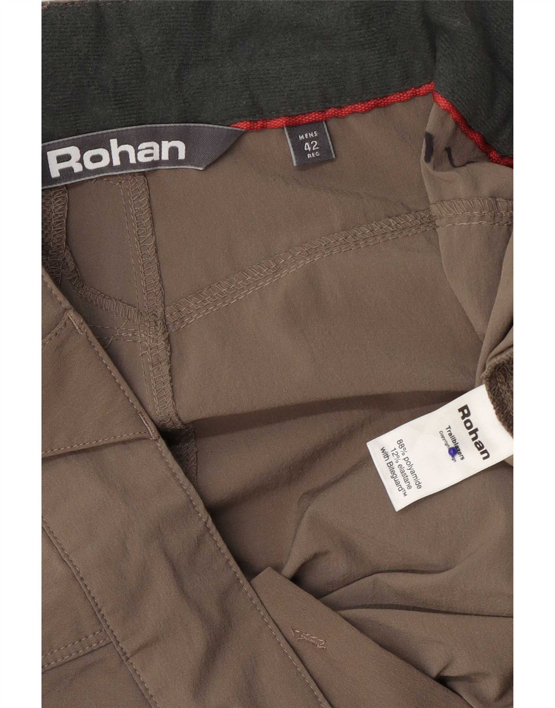 Rohan Herre Vandre Cargo Bukser W42 L31 Brun Polyamid