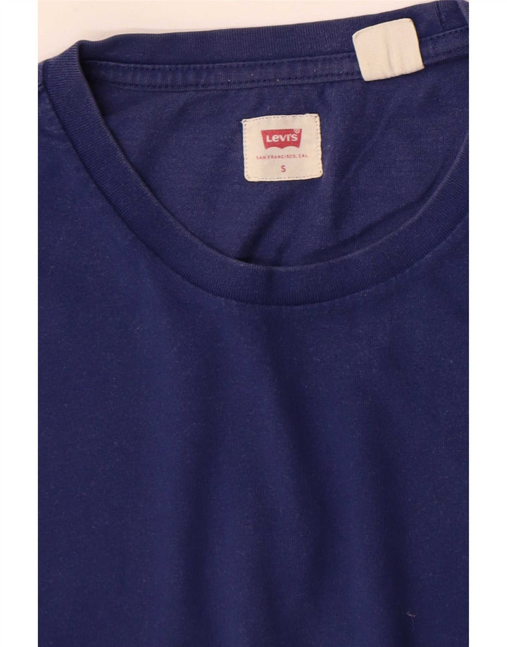 Levi's Herre T-Shirt Top Lille Blå