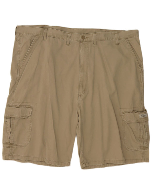 Wrangler Herre Cargo Shorts W46 3XL Khaki Bomuld