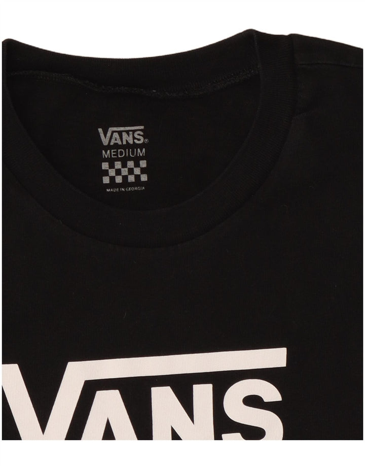 Vans Grafisk T-Shirt Top UK 12 Medium Sort