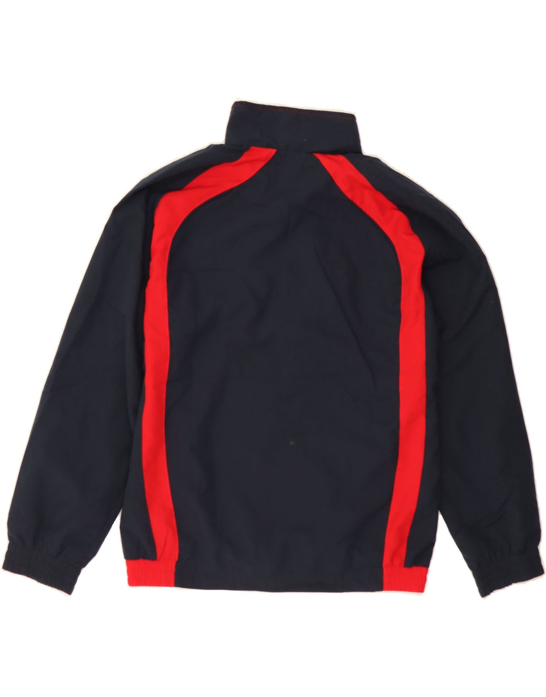ADIDAS Boys Tracksuit Top Jacket 13-14 Years Red Colourblock Polyester Vintage Adidas and Second-Hand Adidas from Messina Hembry 