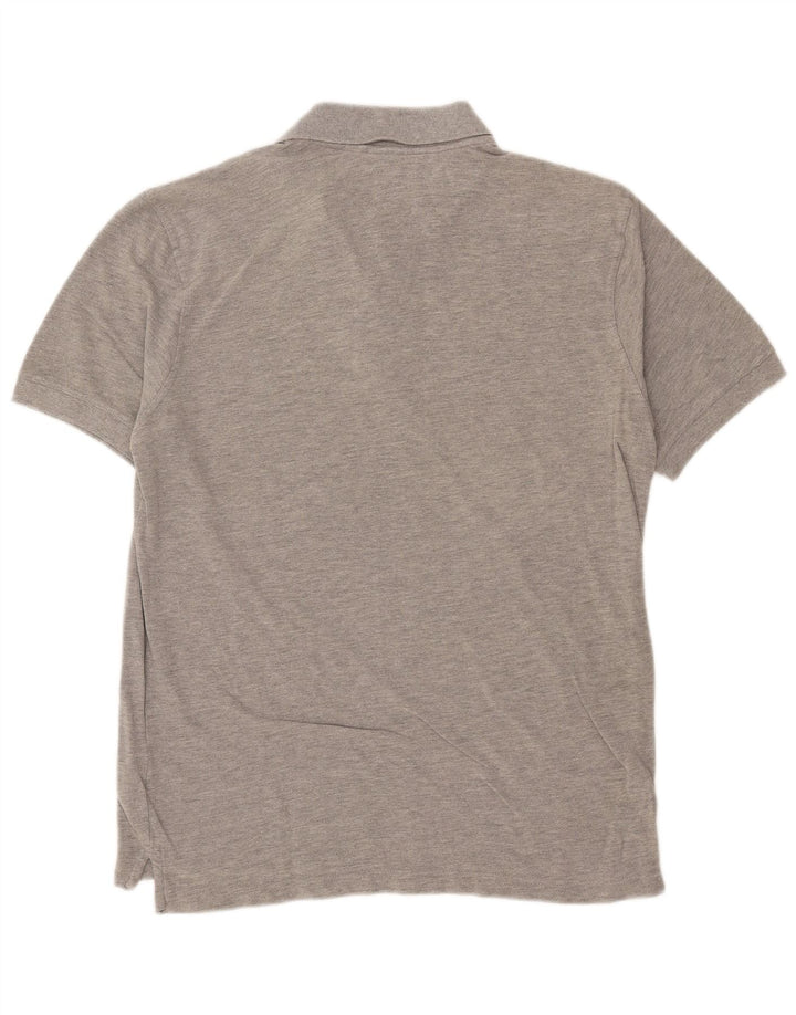 Besætningstøj Herre poloshirt Stor grå bomuld