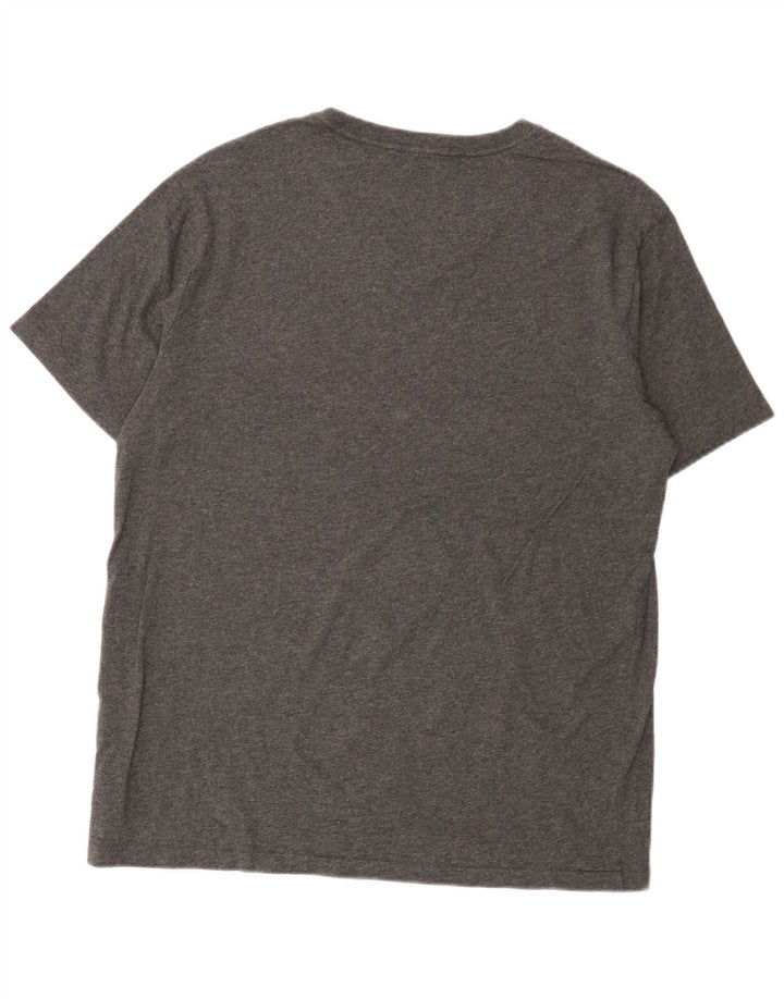 Gap Herre T-Shirt Top Stor Grå Flecked Bomuld
