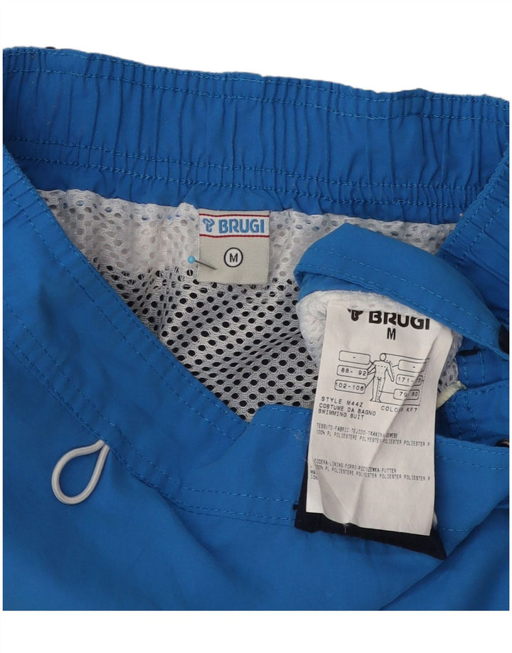 Brugi Badeshorts til mænd Medium Blue Colourblock Polyester