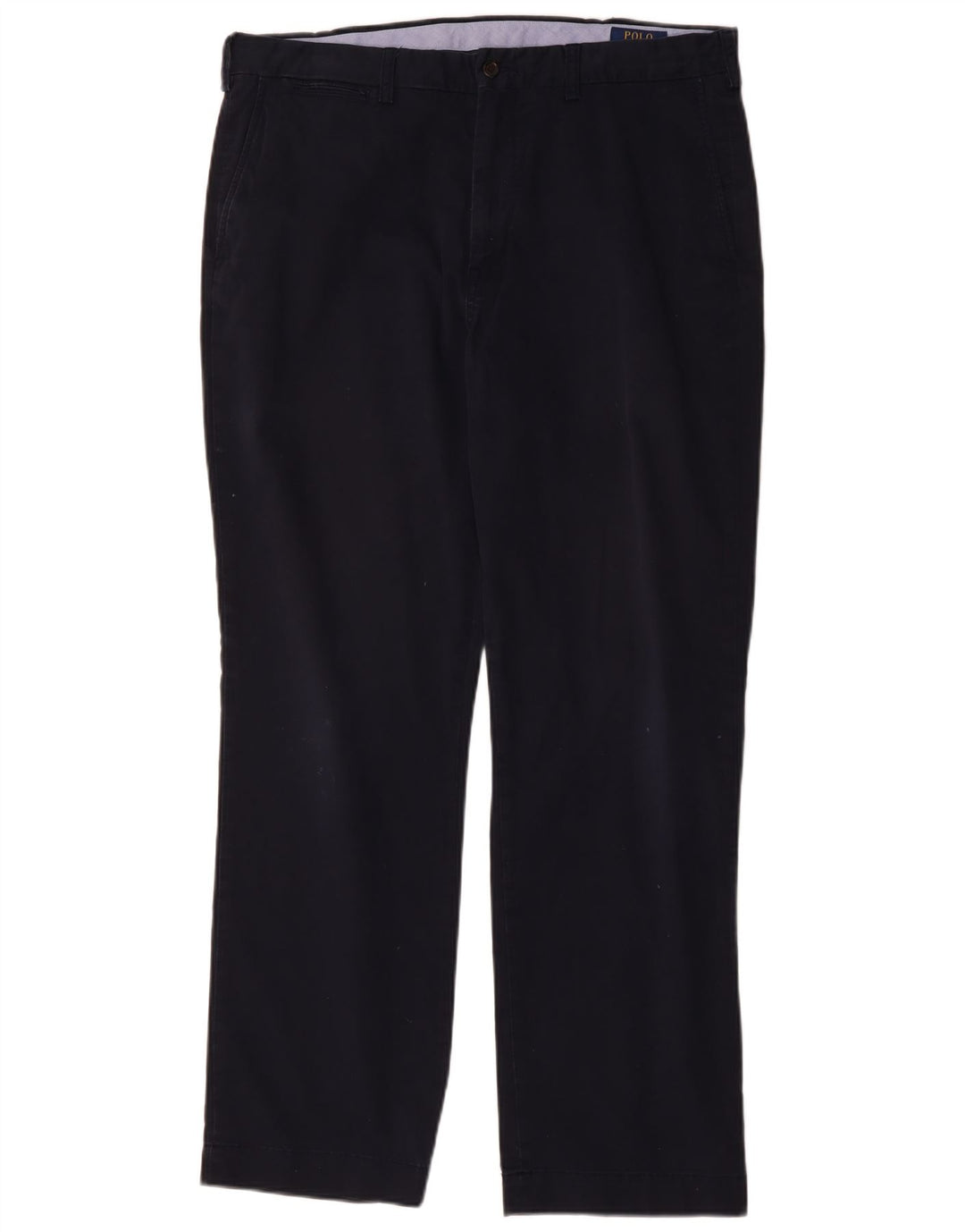 POLO RALPH LAUREN Herre Classic Fit Chinobukser W36 L32 Marineblå