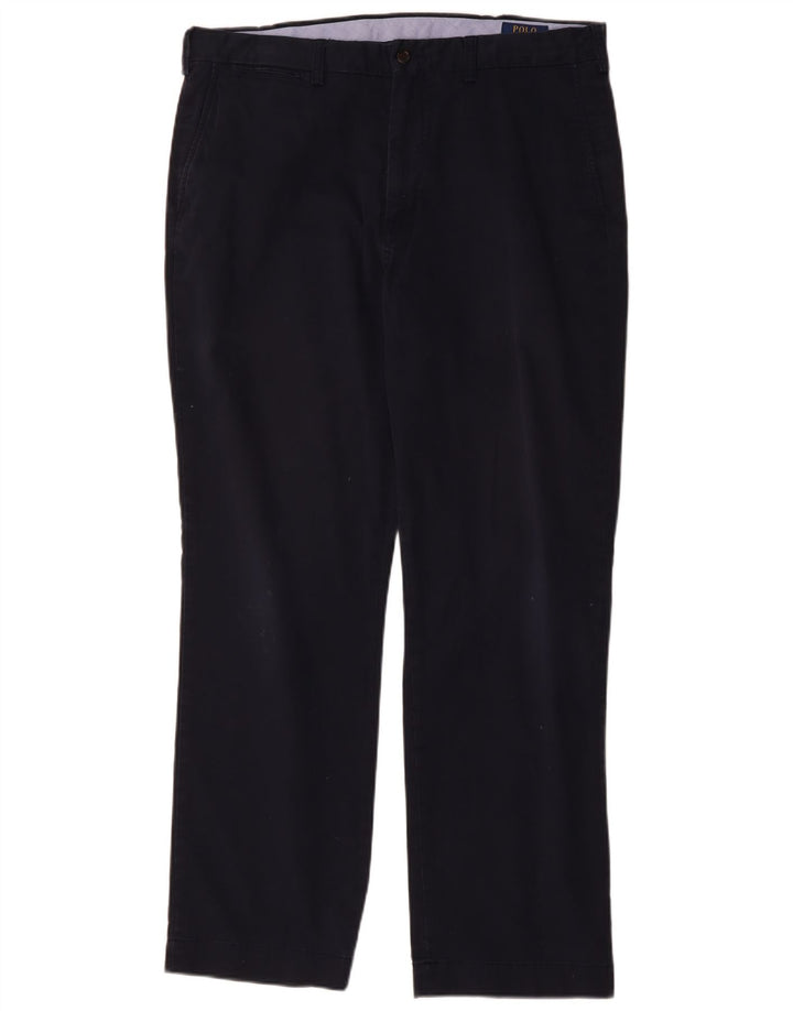 POLO RALPH LAUREN Herre Classic Fit Chinobukser W36 L32 Marineblå