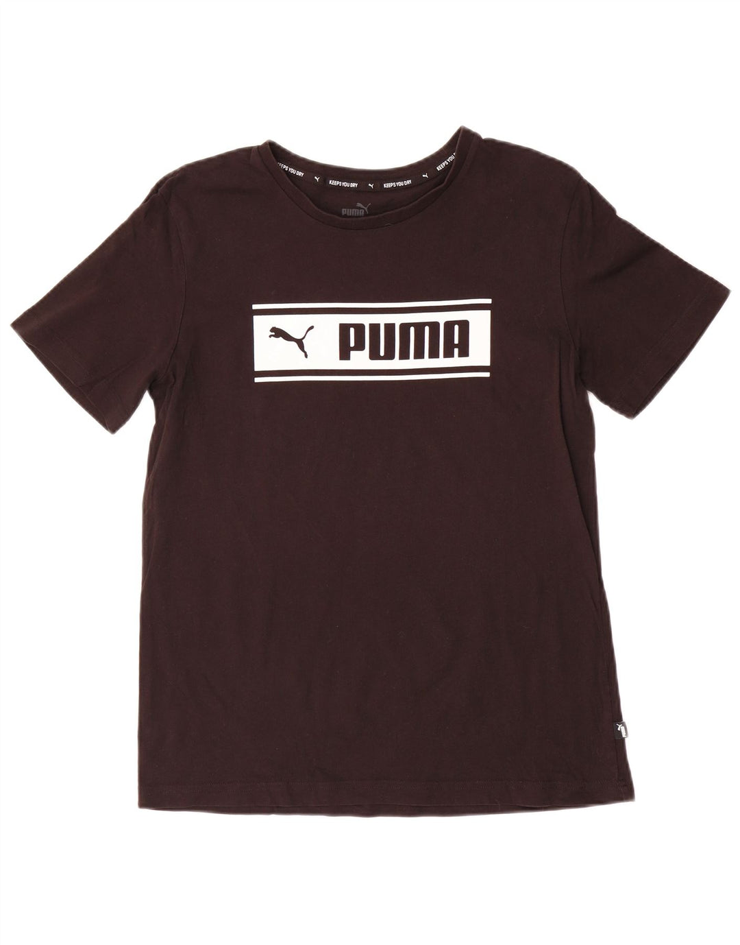 Puma Herre Grafisk T-Shirt Top Lille Sort