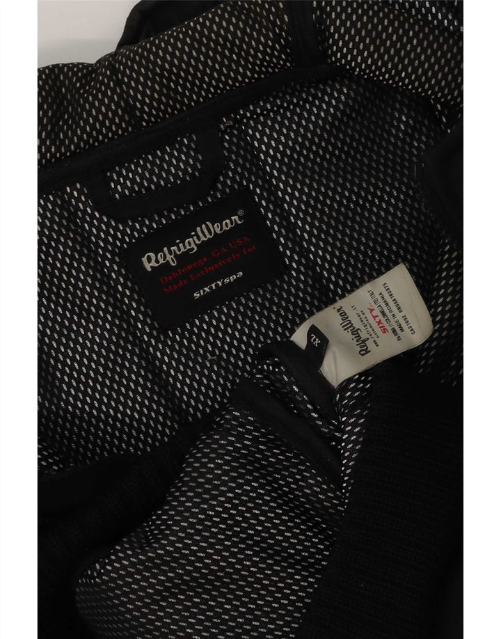 Refrigiwear Herre Sixty spa Polstret hættejakke UK 42 XL Sort Polyester