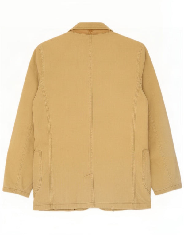 Timberland Herre 3-knaps Corduroy Blazer Jacket UK 38 Medium Beige Bomuld