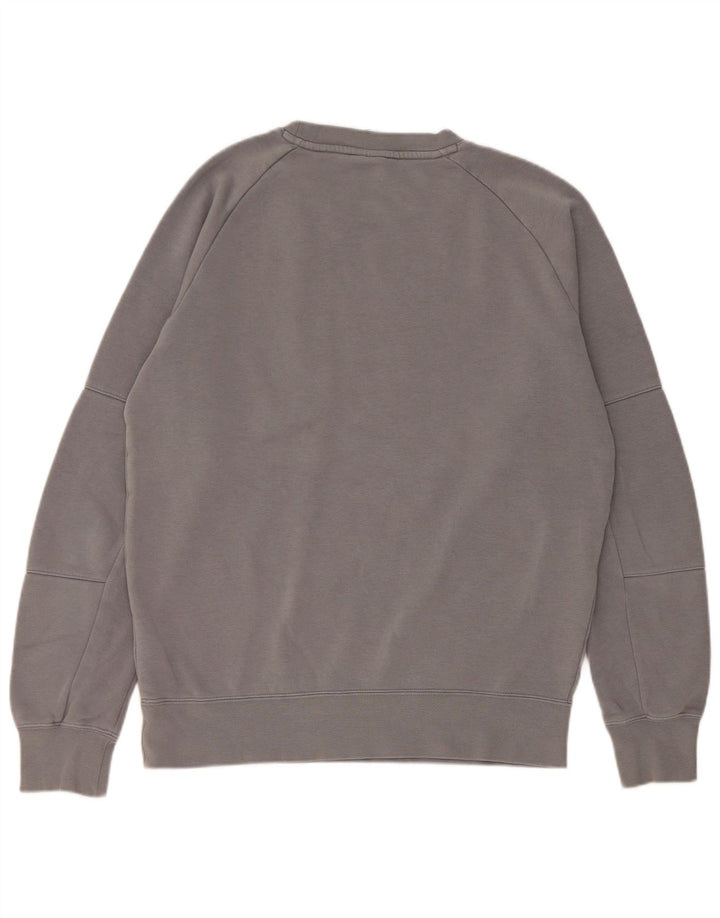 Nike Herre grafisk sweatshirt Jumper Medium Grå Bomuld