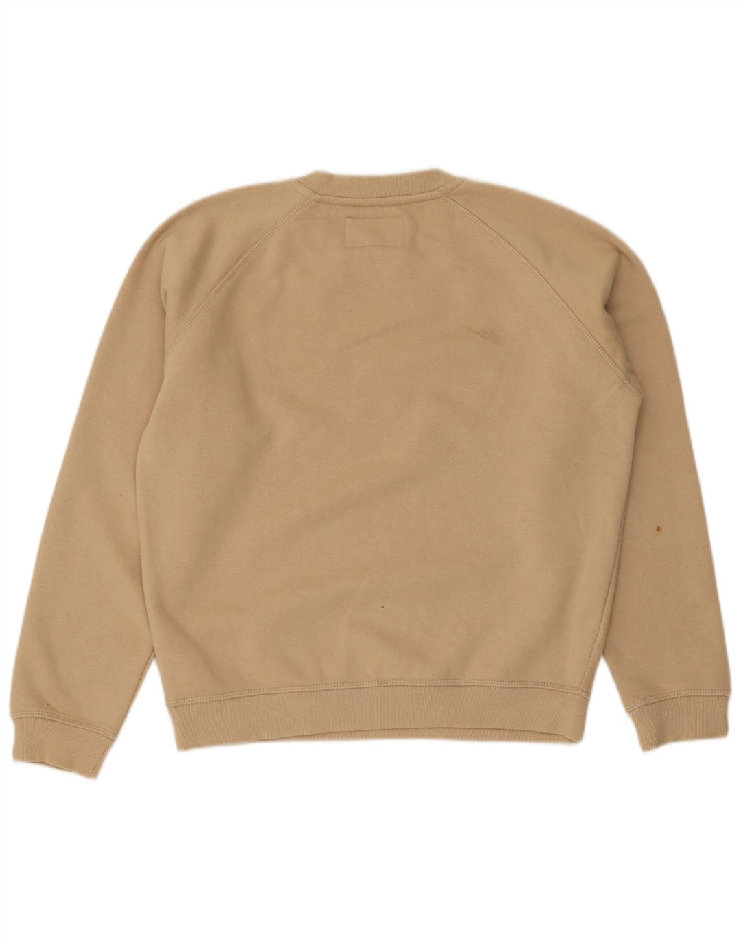 Jack Wills Dame Oversized Sweatshirt Jumper UK 8 Small Beige Bomuld
