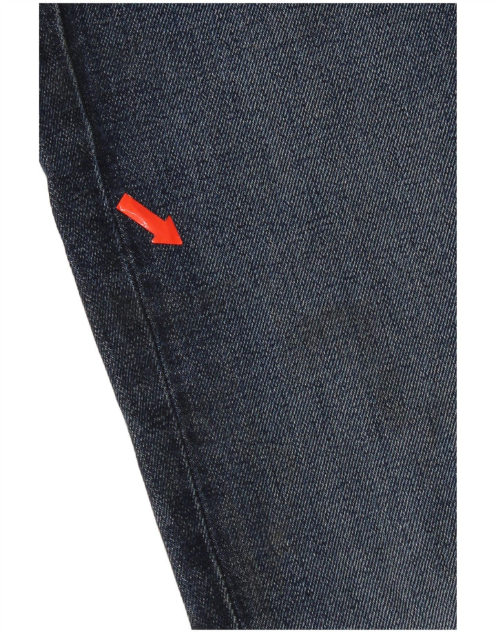 J. Crew Slim Jeans til mænd W36 L32 Marineblå bomuld