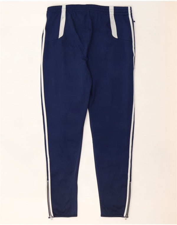 Adidas Herre grafisk træningsdragt Bukser Joggers Large Navy Blue Polyester