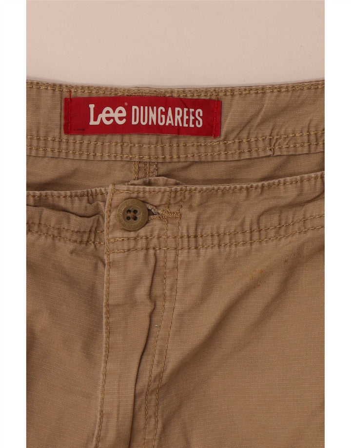 Lee Herre Dungarees Cargo Shorts W40 XL Beige