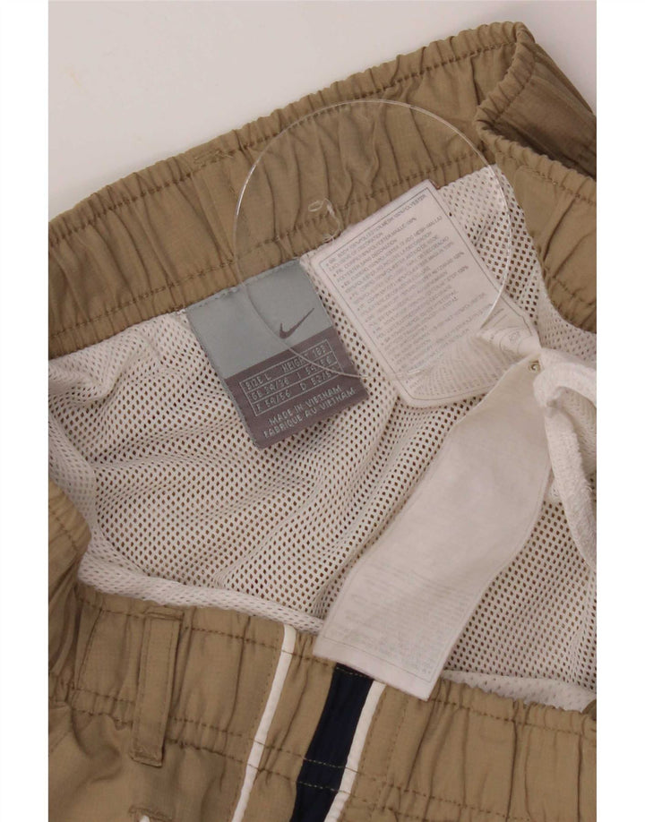 Nike sportsshorts til mænd, store beige polyester