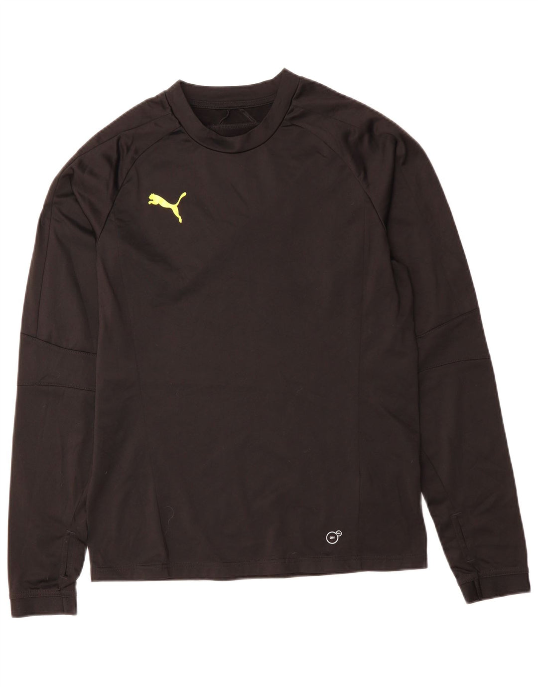 PUMA Herre Top Langærmet Medium Sort Polyester