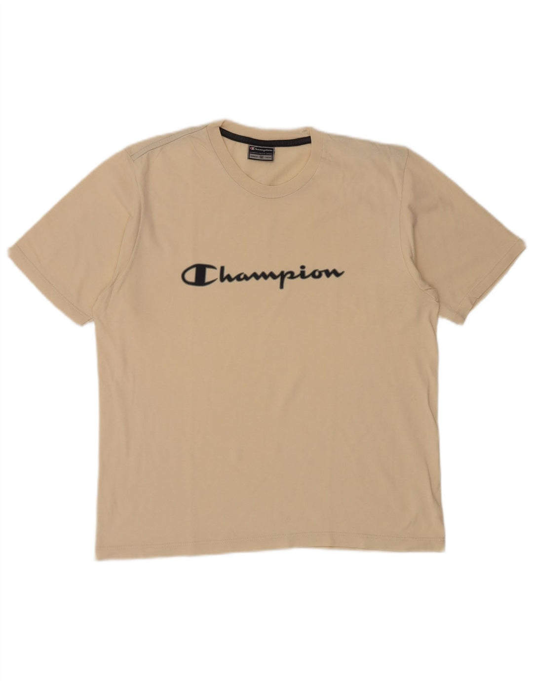 CHAMPION Herre grafisk T-shirt Top Medium Beige