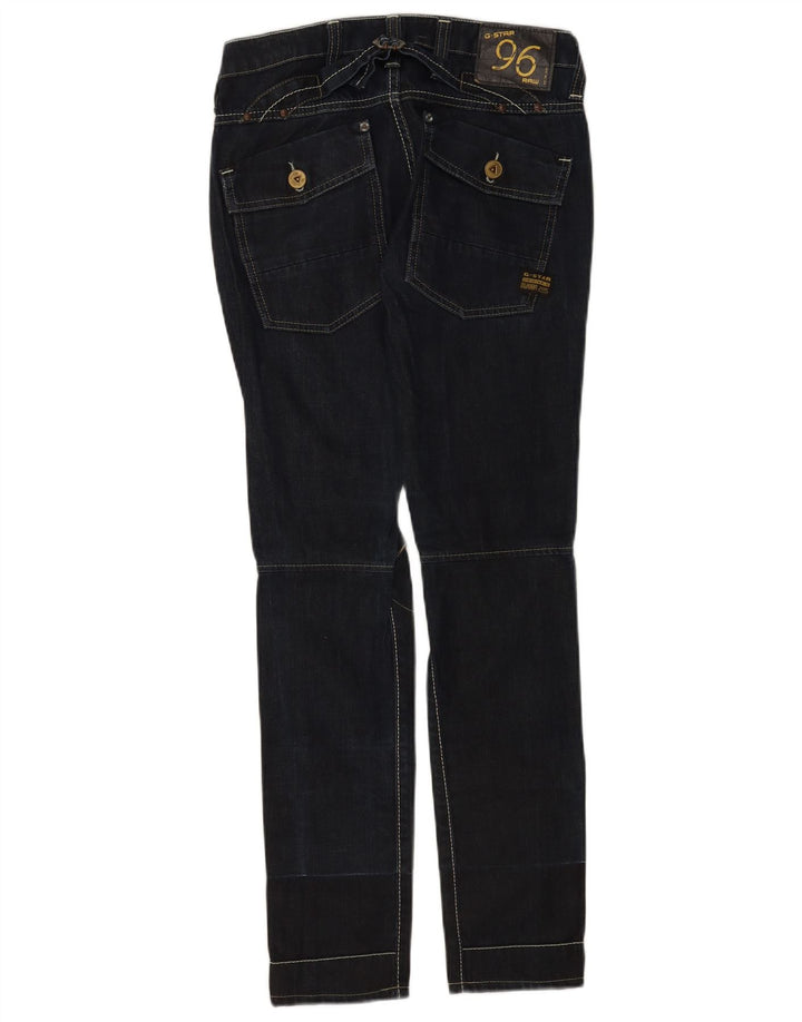 G-Star Dame Slim Jeans W26 L32 Marineblå Bomuld