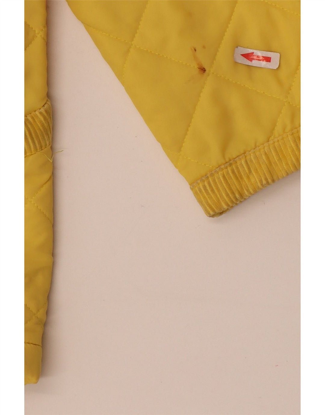 Husky Dame Quiltet Jakke UK 12 Medium Gul Polyamid