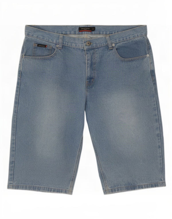 Pierre Cardin Herre Denim Shorts 3XL W42 Blå Bomuld