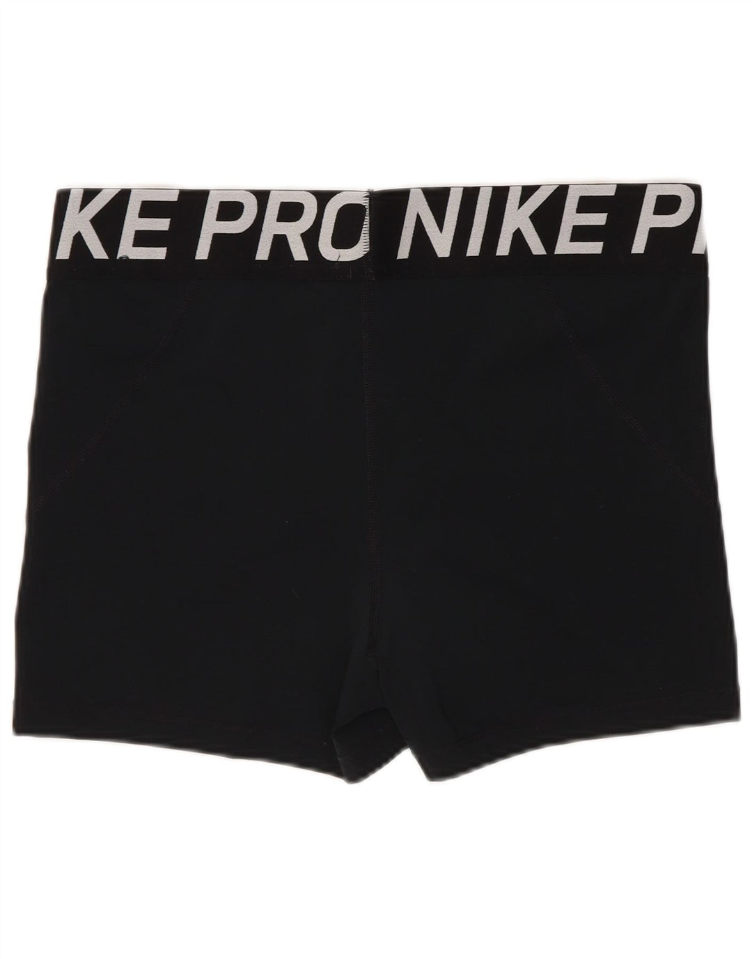 Nike grafiske sportsshorts til kvinder UK 18 XL W30 sort polyester