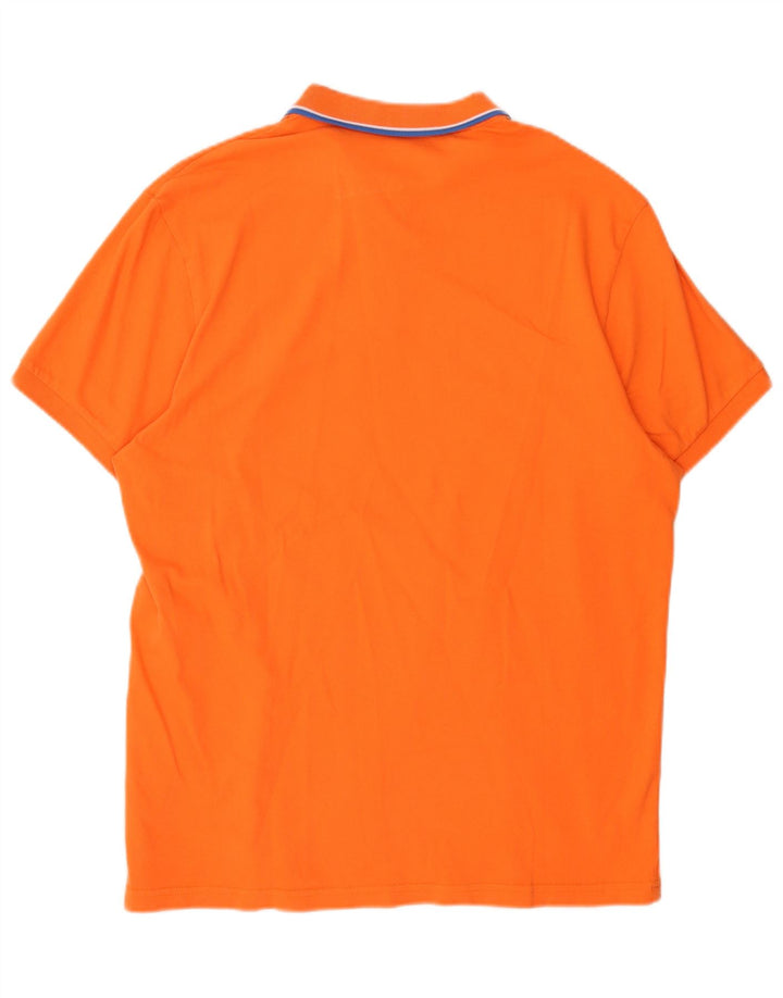 CANADIENS Poloshirt til mænd IT 56 2XL Orange Bomuld