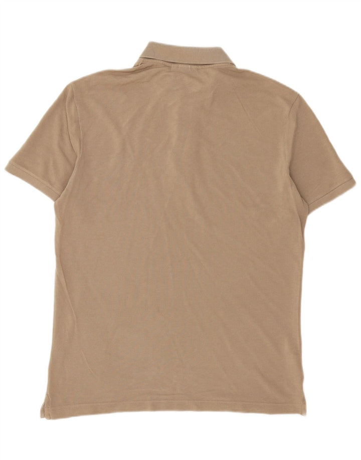 Lacoste Herre Slim Fit Polo Shirt Størrelse 4 Medium Brun Bomuld