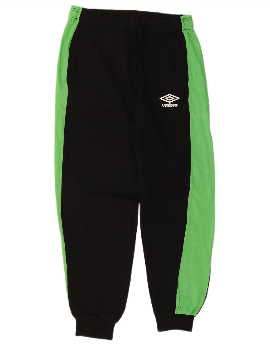 UMBRO Træningsdragt til kvinder Joggers UK 12 Medium Black Colourblock