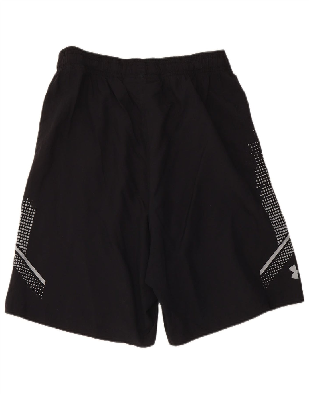 UNDER ARMOUR Herre Heat Gear Sportsshorts Medium Sort Geometrisk