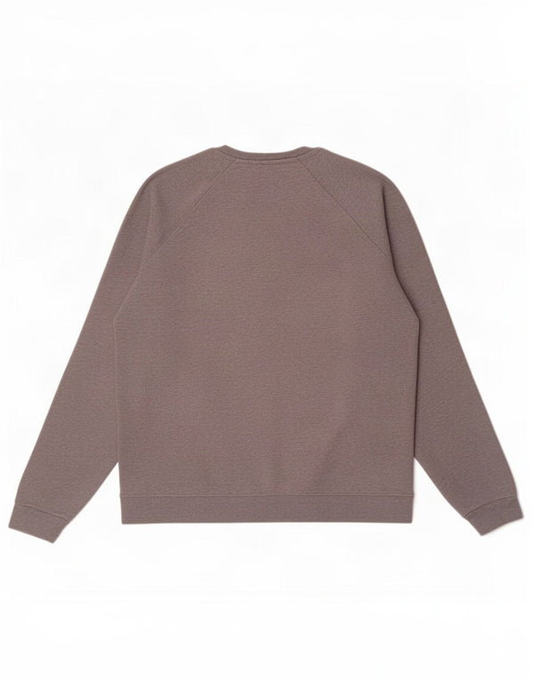 Dolomite Herre Grafisk Sweatshirt Jumper Stor Grå Flecked Bomuld