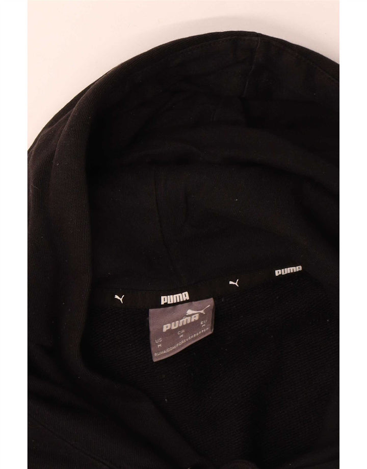 Puma Herre hættetrøje Jumper Medium Sort Bomuld