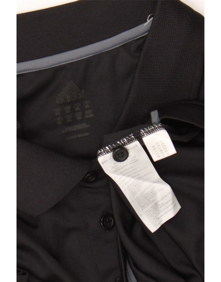 Adidas Polo Shirt til mænd 2XL Sort Polyester