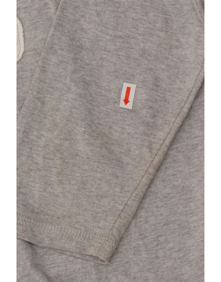 TOMMY HILFIGER Boys Graphic Top Long Sleeve 15-16 Years Grey Cotton Vintage Tommy Hilfiger and Second-Hand Tommy Hilfiger from Messina Hembry 