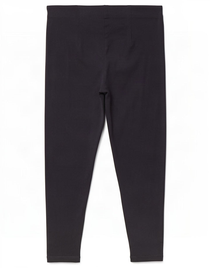 Marks & Spencer Womens Leggings UK 12 Medium Navy Blue Polyester