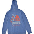 JACK & JONES Mens Graphic Hoodie Jumper XL Blue Cotton | Vintage Jack & Jones | Thrift | Second-Hand Jack & Jones | Used Clothing | Messina Hembry 