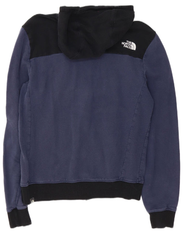 The North Face Herre hættetrøje med lynlås Medium Marineblå Colourblock Bomuld