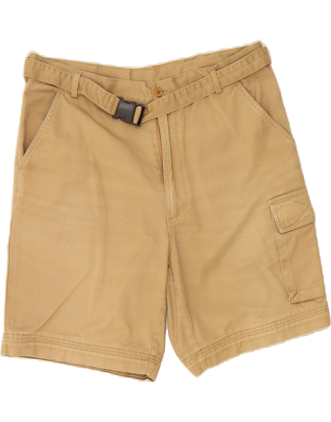 VINTAGE Mens Cargo Shorts IT 48 Medium W36  Beige Cotton Vintage Vintage and Second-Hand Vintage from Messina Hembry 