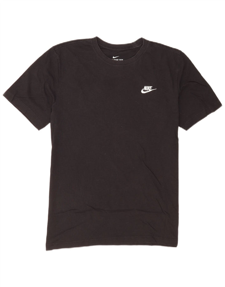 Nike T-shirt top mellem sort bomuld til mænd