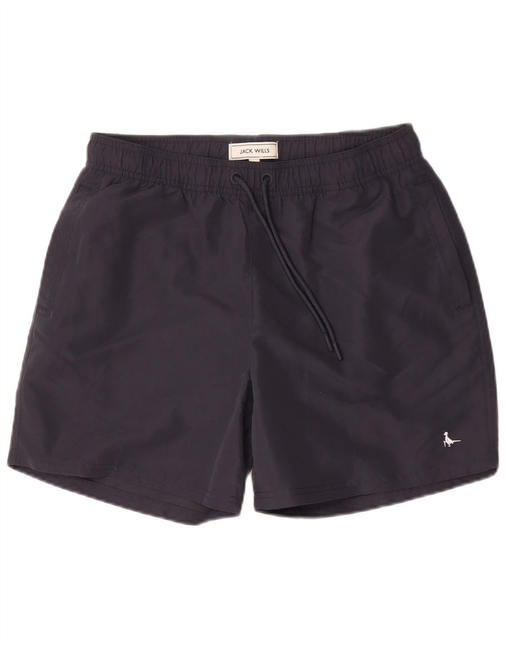Jack Wills regulære badeshorts til mænd Medium marineblå polyester