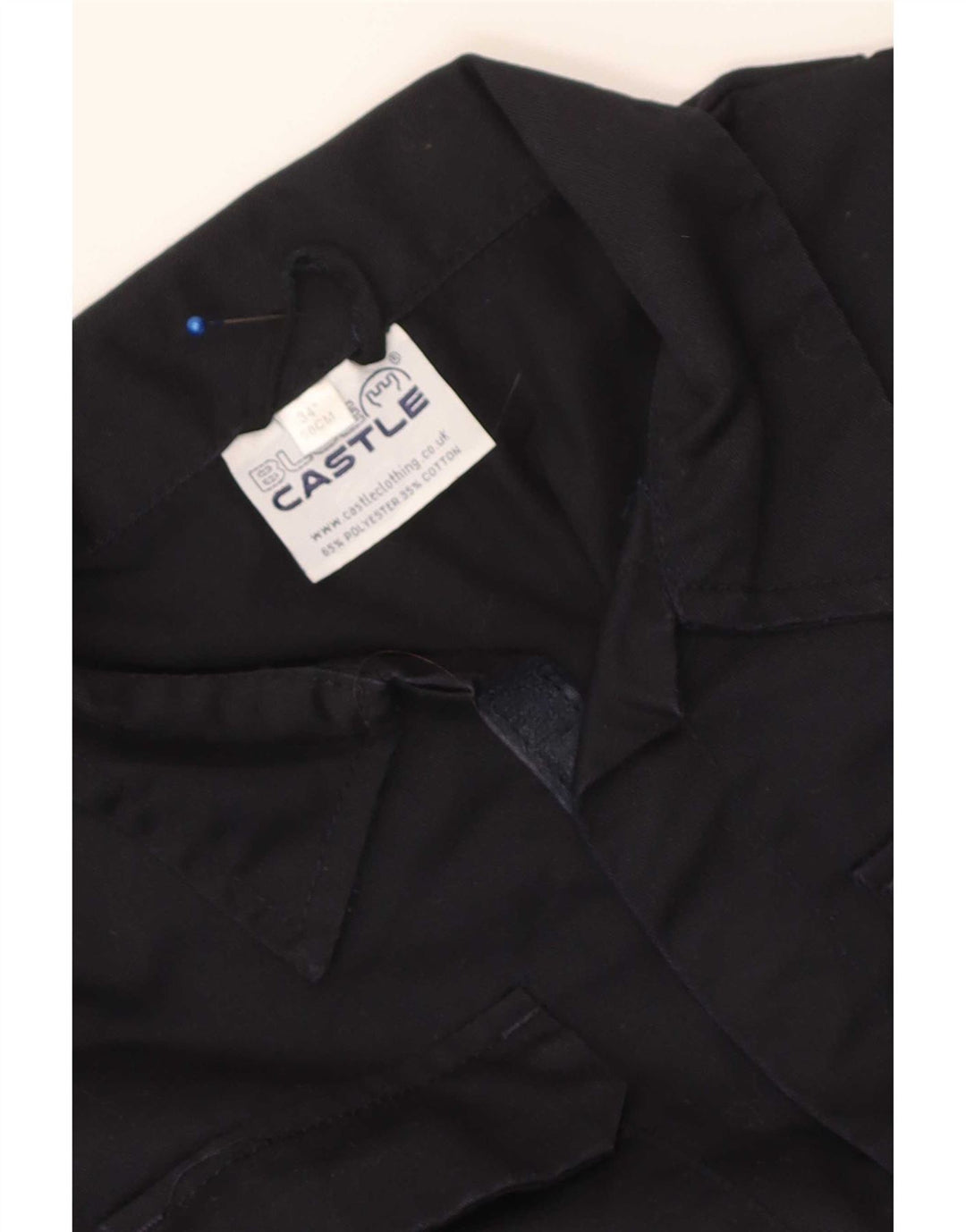 Castle Herre Workwear Jumpsuit XS Navy Blue Polyester
