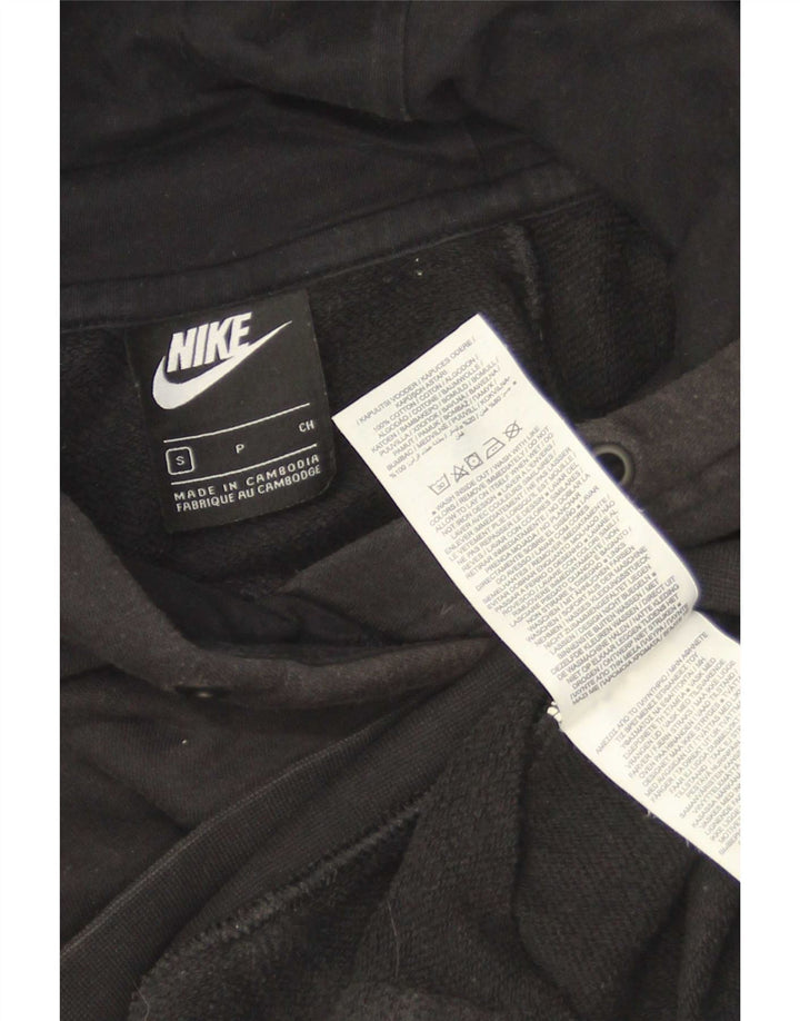 Nike hættetrøje til mænd, lille sort bomuld