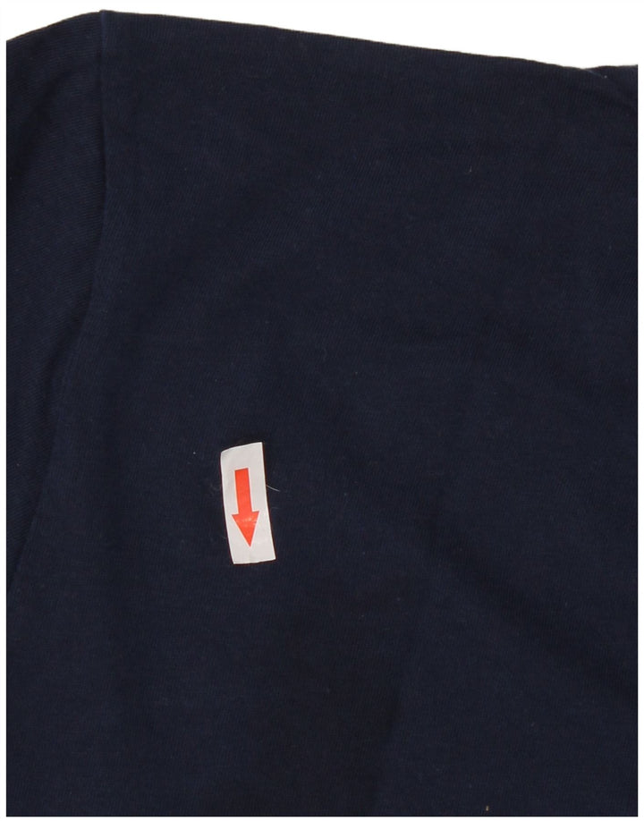 Adidas Grafisk T-shirt top til mænd, stor marineblå