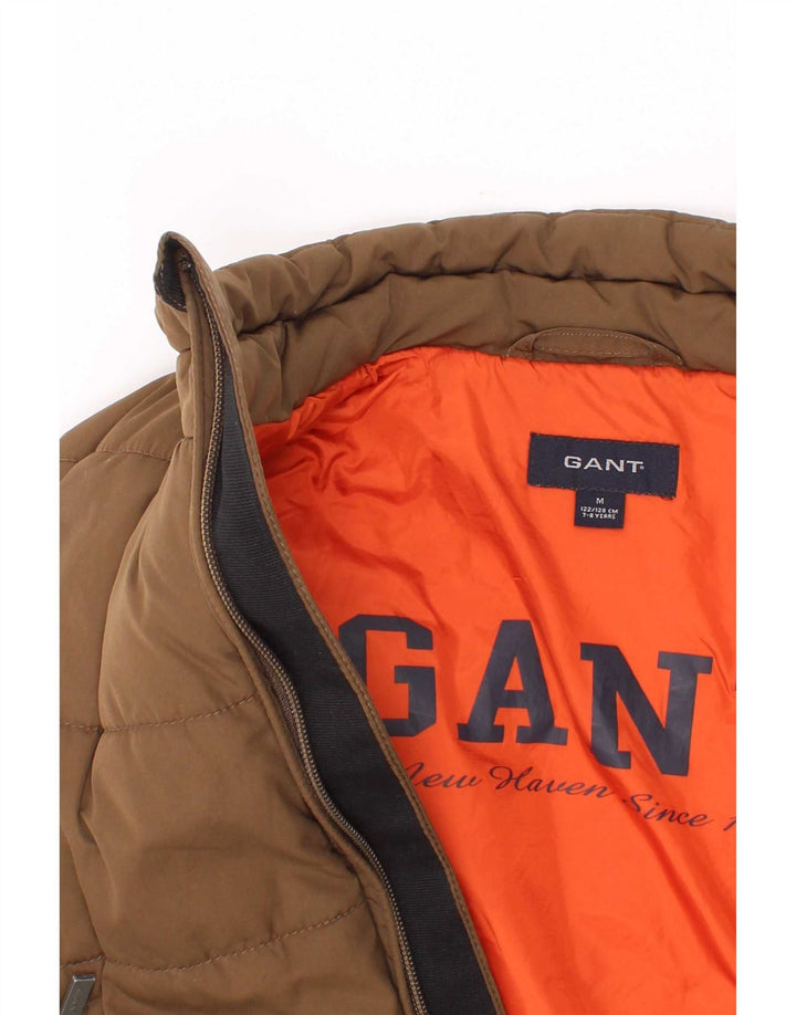 Gant Boys Polstret Gilet 7-8 år Medium Brun Polyester