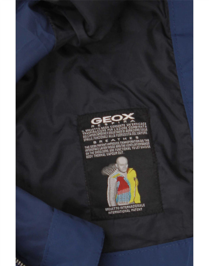 Geox Womens Respira Utility Jacket UK 12 Medium Navy Blue