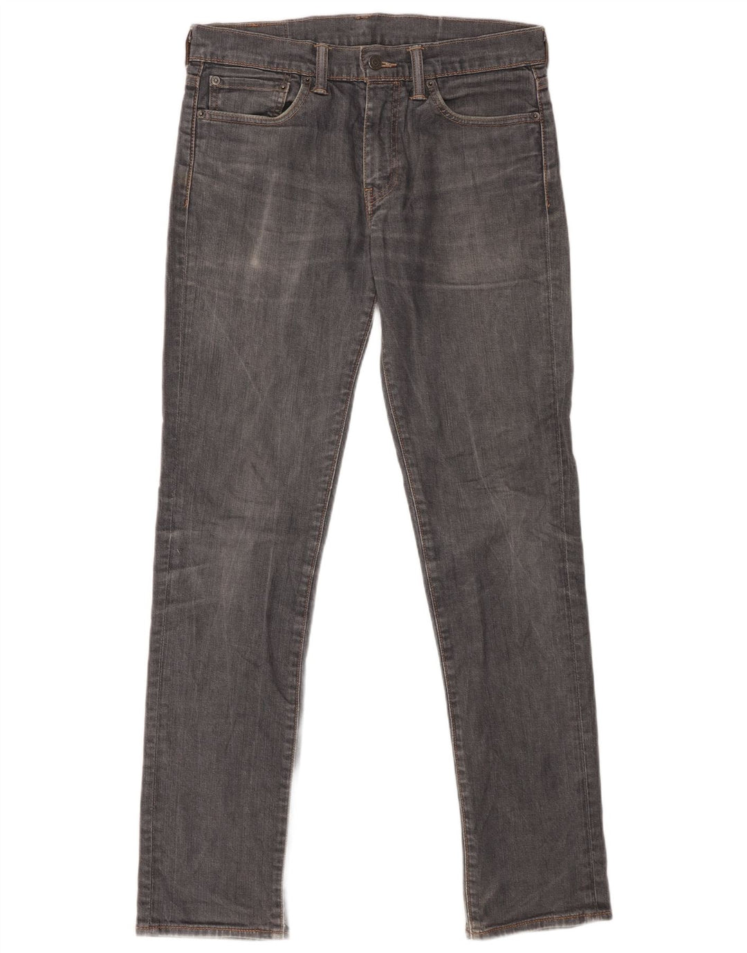 LEVI'S Herre 511 Slim Jeans W32 L32 Grå Bomuld